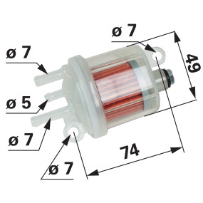 Benzinfilter Anstelle Von Robi (00428540) Prillinger