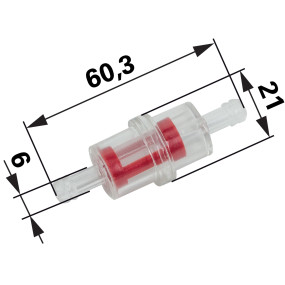 Benzinfilter Universal Nylon E (00428542) Prillinger