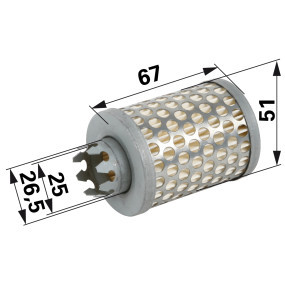 Luftfilter Anstelle Von Tecums (00429889) Prillinger