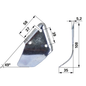 Triplex Messer Klinge Lose, An (00430410) Prillinger