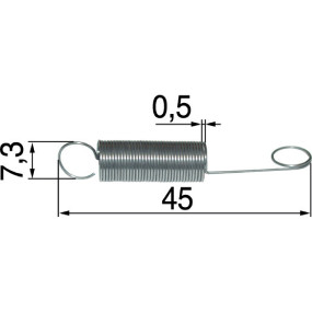 Reglerfeder Anstelle Von Brigg (00431342) Prillinger