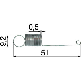 Reglerfeder Anstelle Von Birgg (00431343) Prillinger