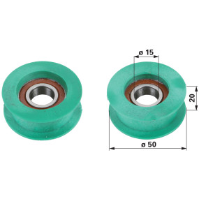 Spannrolle Anstelle Von Castel (00434288) Prillinger