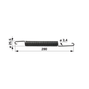 Zugfeder Anstelle Von Mtd 7320 (00434605) Prillinger