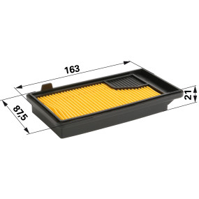 Luftfilter Anstelle Von Yamaha (00434867) Prillinger