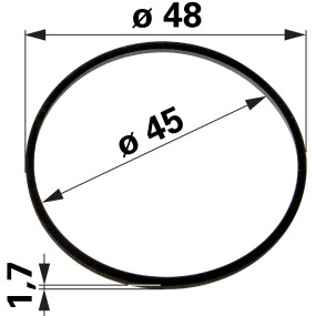 Schwimmergehäusedichtung Anste (00436764) Prillinger