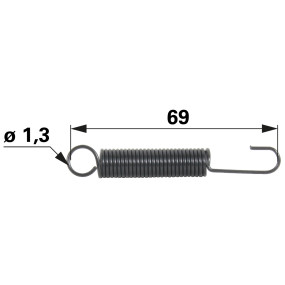 Zugfeder Anstelle Von Mtd 7320 (00436976) Prillinger