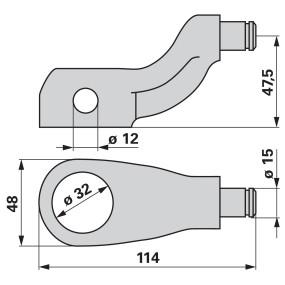 Steuerhebel Anstelle Von Pötti (00453417) Prillinger