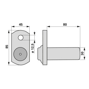 Bolzen Krone 264 034.0 (00453521) Prillinger