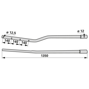 Zinkenarm Anstelle Von Kuhn 57 (00453570) Prillinger