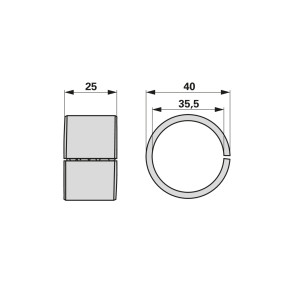 Lagerbüchse Niemeyer 541719 (00453579) Prillinger