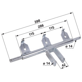 Zinkenträger Zu 00 460 150, 46 (00462417) Prillinger