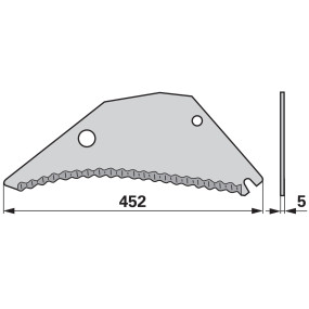 Ladewagenmesser Anstelle Von P (00470626) Prillinger