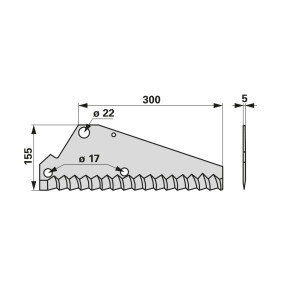 Ladewagenmesser Anstelle Von K (00470910) Prillinger