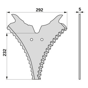 Ladewagenmesser Anstelle Von S (00470940) Prillinger