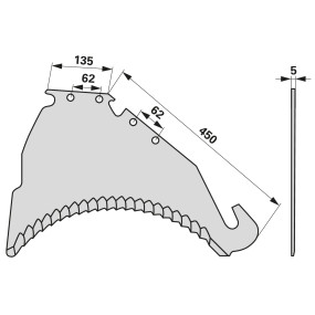 Ladewagenmesser Anstelle Von S (00470944) Prillinger