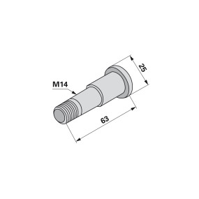 Laufbolzen Universal Anstelle (00473008) Prillinger