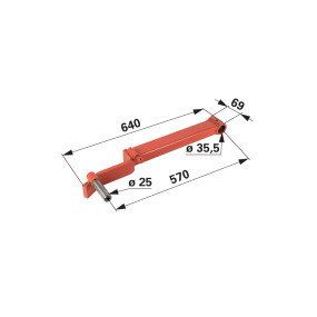 Radträger links, Anstelle Von (00476000) Prillinger