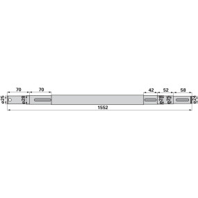 Trommelwelle 1550 Mm Anstelle (00476151) Prillinger