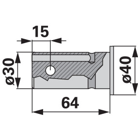 Rollenbolzen Dm 30 Mm Anstelle (00476694) Prillinger