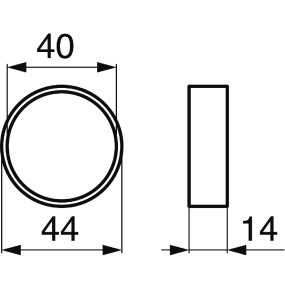 Sinterbuchse 44X40X14 Mm für S (00478201) Prillinger