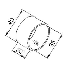 Stahlbüchse 40X35X32 Zu Steyr (00478208) Prillinger