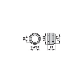 Nylonbuchse Idm 28 Mm (00478565) Prillinger