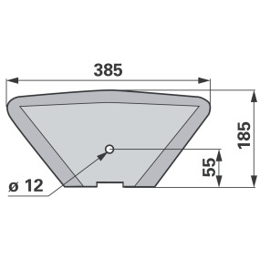 Spatenmesser für S150, S110 (00480470) Prillinger