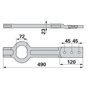 Kulisse Zu B1801 Orginal Kuhn (00480519) Prillinger