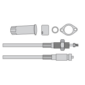 Bowdenzug Anstelle Von Kuhn 82 (00480569) Prillinger