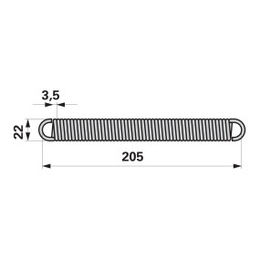 Zugfeder Anstelle Von Pöttinge (00481280) Prillinger