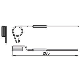 Federzinke links Anstelle Von (00481515) Prillinger