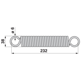 Zugfeder Anstelle Von Mengele (00482320) Prillinger