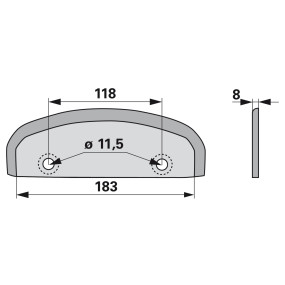 Mischwagenmesser (00485150) Prillinger