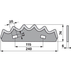 Mischwagenmesser (00485208) Prillinger