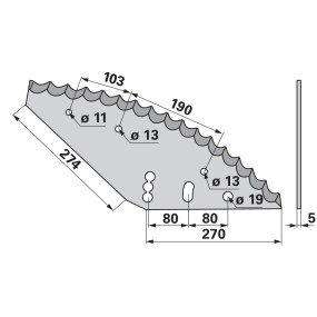 Mischwagenmesser Hartstoffbesc (00485258) Prillinger