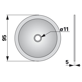 Schneidscheibe Glatt (00485290) Prillinger