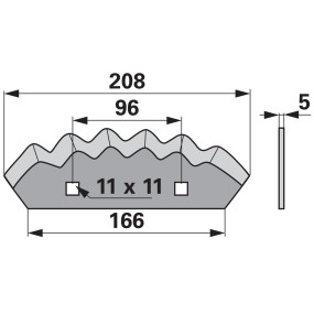 Mischwagenmesser (00485294) Prillinger