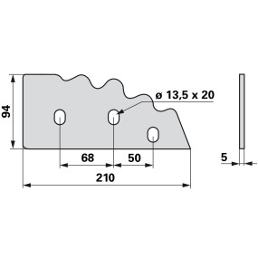 Mischwagenmesser (00485299) Prillinger