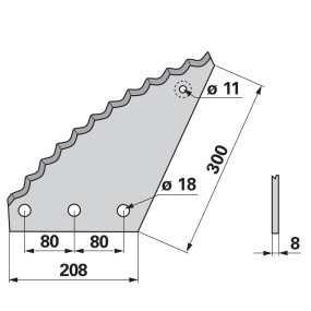 Mischwagenmesser Anstelle Von (00485313) Prillinger