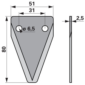 Fräsmesser Anstelle Von Delava (00485409) Prillinger