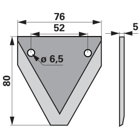 Fräsmesser  Anstelle Von Kuhn (00485419) Prillinger