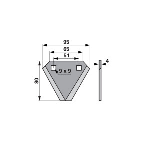 Fräsmesser  Gerade, Glatt (00485421) Prillinger