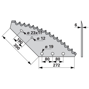 Mischwagenmesser Anstelle Von (00485425) Prillinger