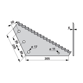 Mischwagenmesser Anstelle Von (00485432) Prillinger