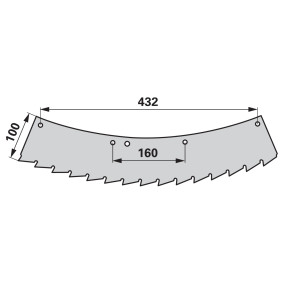 Sägemessersatz (2 Stk) Anstell (00492073) Prillinger