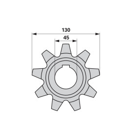 Kettenrad Anstelle Von Claas 6 (00501073) Prillinger