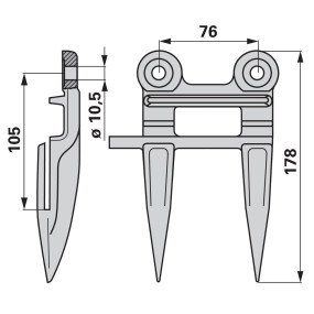 Doppelfinger Anstelle Von Claa (00501136) Prillinger