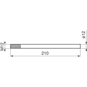 Einzugsfinger 12 X 210 Mm (00501320) Prillinger