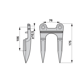 Doppelfinger Anstelle Von Claa (00501367) Prillinger